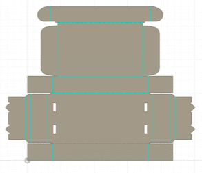 Fusion flat pattern