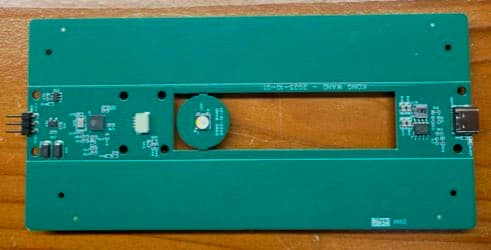 Panel of custom PCBs for the redesigned Kong Wand