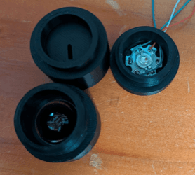 3D printed custom projector prototype