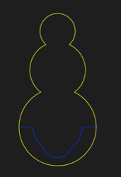 Snowman Wobbler First Design
