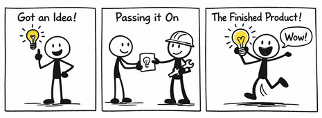 Original AI-generated comic concept for the homepage